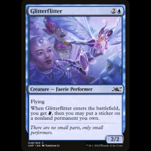 MTG Glitterflitter Unfinity unf#48