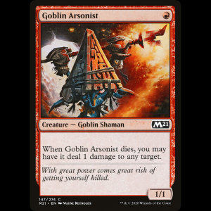 MTG Calcinador trasgo (Goblin Arsonist) Core Set 2021 m21#147