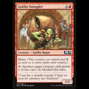 MTG Contrabandista trasgo (Goblin Smuggler) Core Set 2020 m20#144
