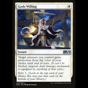 MTG La voluntad de los dioses (Gods Willing) Core Set 2020 m20#19