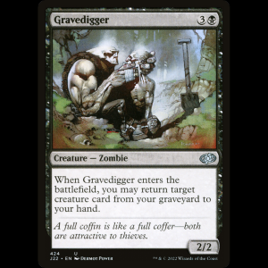 MTG Gravedigger Jumpstart 2022 j22#424