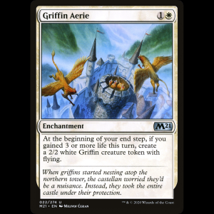 MTG Nido de grifos (Griffin Aerie) Core Set 2021 m21#22