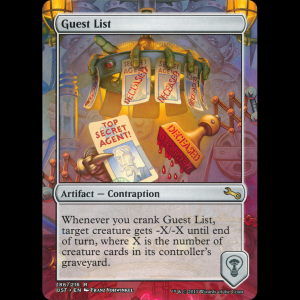 MTG Guest List Unstable ust#186