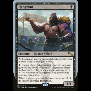 MTG Hangman Unstable ust#56