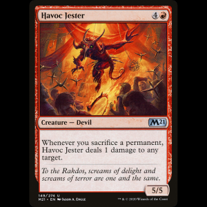 MTG Bufón agitador (Havoc Jester) Core Set 2021 m21#149