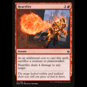 MTG 心火 (Heartfire) War of the Spark war#131