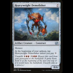 MTG Heavyweight Demolisher The Brothers' War bro#160