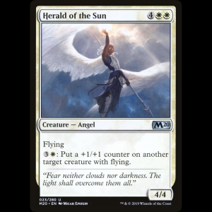 MTG Heraldo del sol (Herald of the Sun) Core Set 2020 m20#23
