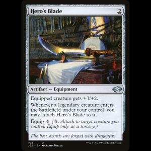 MTG Hero's Blade Jumpstart 2022 j22#776