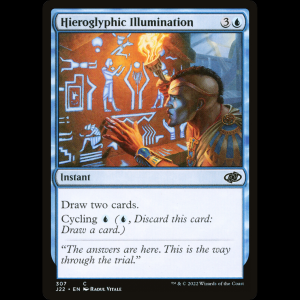 MTG Hieroglyphic Illumination Jumpstart 2022 j22#307