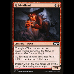 MTG Diablillo comepiés (Hobblefiend) Core Set 2021 m21#152