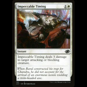 MTG Impeccable Timing Jumpstart 2022 j22#195