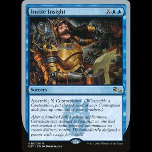 MTG Incite Insight Unstable ust#36