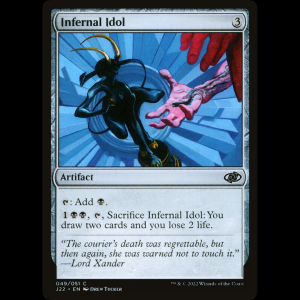 MTG Infernal Idol Jumpstart 2022 j22#49