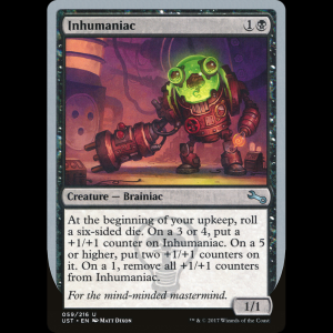 MTG Inhumaniac Unstable ust#59