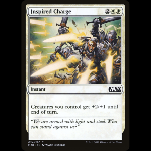 MTG Carga inspirada (Inspired Charge) Core Set 2020 m20#24