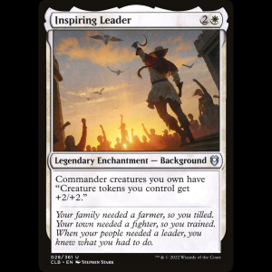MTG Inspiring Leader Commander Legends: Battle for Baldur's Gate clb#28