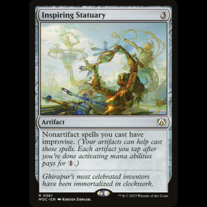 MTG Inspiring Statuary March of the Machine Commander moc#361