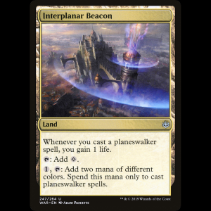 MTG 次元間の標 (Interplanar Beacon) War of the Spark war#247
