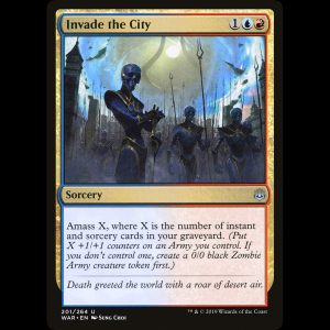 MTG 都市侵略 (Invade the City) War of the Spark war#201