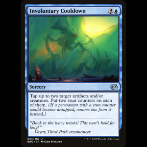 MTG Enfriamiento involuntario (Involuntary Cooldown) The Brothers' War bro#53