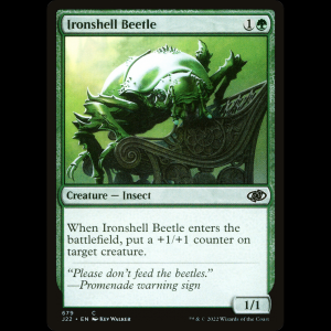 MTG Ironshell Beetle Jumpstart 2022 j22#679