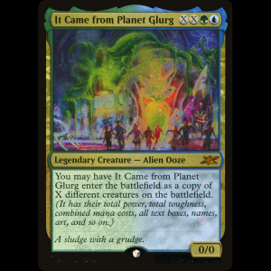 MTG It Came from Planet Glurg Unfinity unf#455