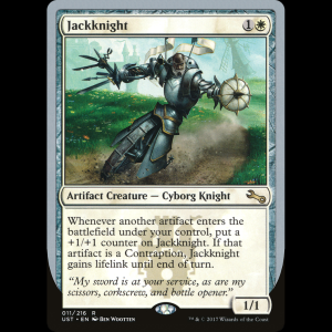 MTG Jackknight Unstable ust#11