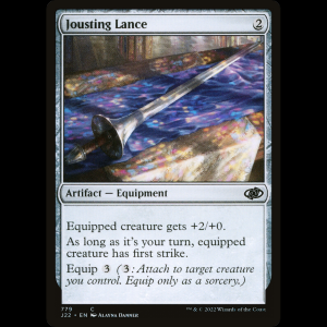 MTG Jousting Lance Jumpstart 2022 j22#779