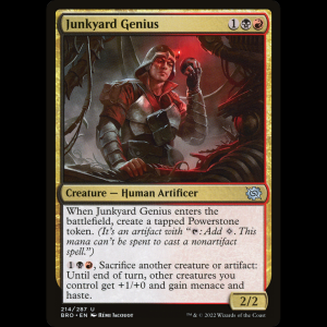 MTG Genio de la chatarrería (Junkyard Genius) The Brothers' War bro#214