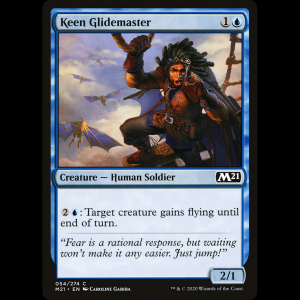 MTG Planeador entusiasta (Keen Glidemaster) Core Set 2021 m21#54