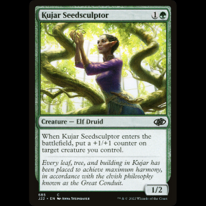 MTG Kujar Seedsculptor Jumpstart 2022 j22#685