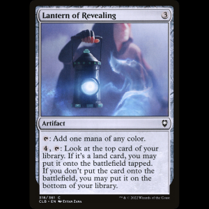 MTG Lantern of Revealing Commander Legends: Battle for Baldur's Gate clb#318