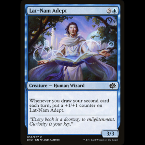 MTG Adepto de Lat-Nam (Lat-Nam Adept) The Brothers' War bro#56