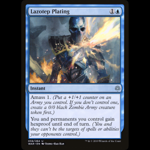 MTG ラゾテプの板金 (Lazotep Plating) War of the Spark war#59