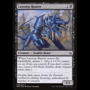 MTG ラゾテプの肉裂き (Lazotep Reaver) War of the Spark war#96