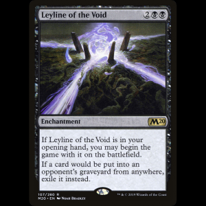 MTG Línea mística del vacío (Leyline of the Void) Core Set 2020 m20#107