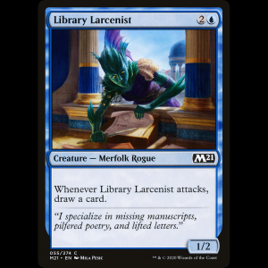MTG Birladora de bibliotecas (Library Larcenist) Core Set 2021 m21#55