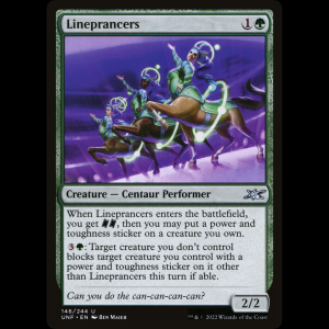 MTG Lineprancers Unfinity unf#146