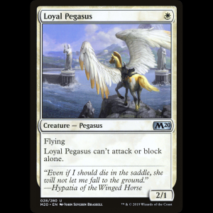 MTG Pegaso fiel (Loyal Pegasus) Core Set 2020 m20#28