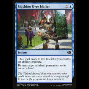 MTG Máquinas sobre la materia (Machine Over Matter) The Brothers' War bro#57