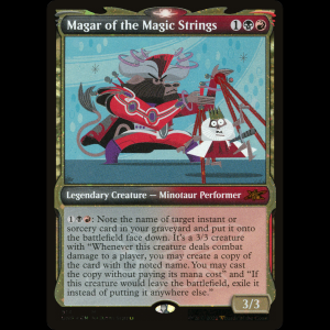 MTG Magar of the Magic Strings Unfinity unf#514