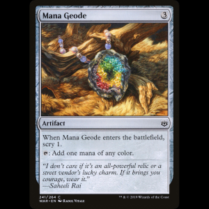 MTG Mana Geode War of the Spark war#241