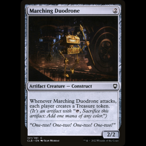 MTG Marching Duodrone Commander Legends: Battle for Baldur's Gate clb#321