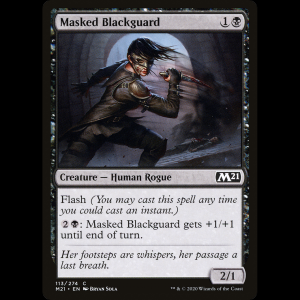 MTG Canalla enmascarada (Masked Blackguard) Core Set 2021 m21#113