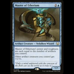 MTG Master of Etherium March of the Machine Commander moc#226