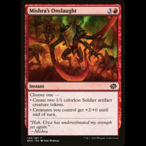 MTG Mishra's Onslaught The Brothers' War bro#143