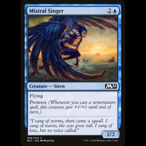 MTG Cantante mistral (Mistral Singer) Core Set 2021 m21#58
