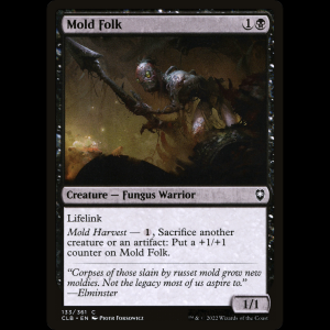 MTG Mohoso (Mold Folk) Commander Legends: Battle for Baldur's Gate clb#133