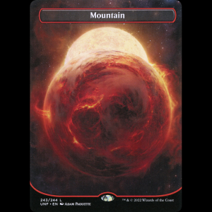 MTG Mountain Unfinity unf#243